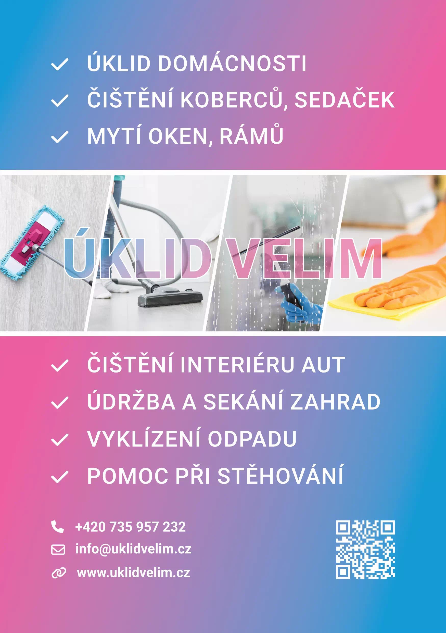 leták A4 - úklid