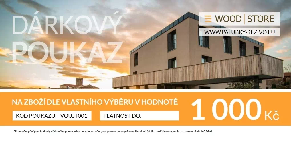 dárkový poukaz